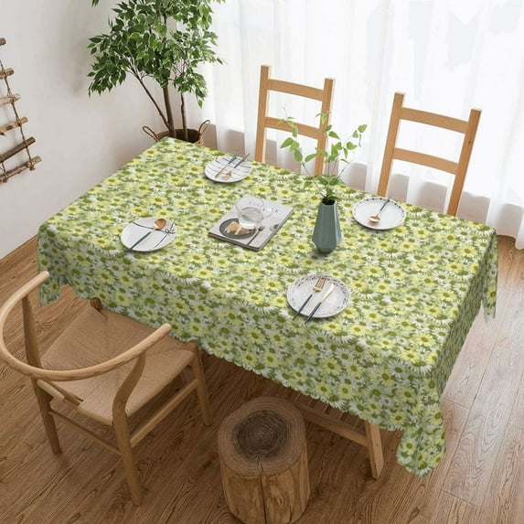 General Flower Repeatable Pattern High Quality Tasty Design Tablecloth 54x72in