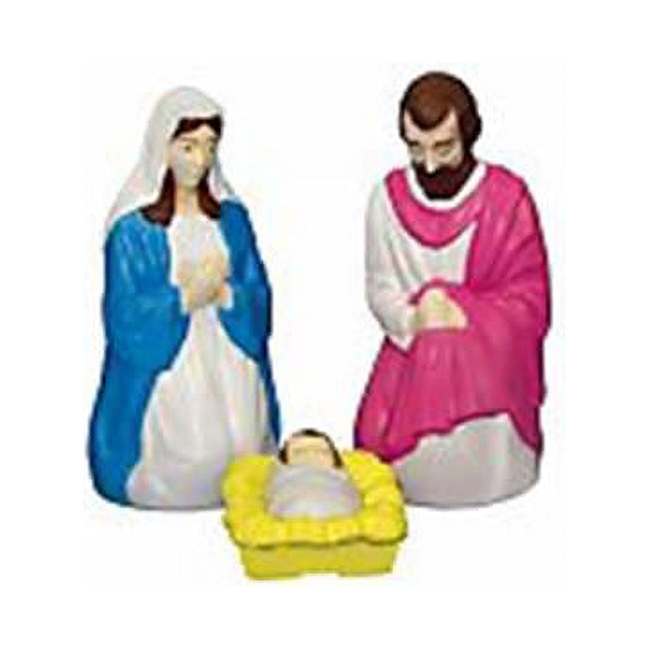 General Foam Plastics 2030302 ORC3680 28 in. Nativity Set