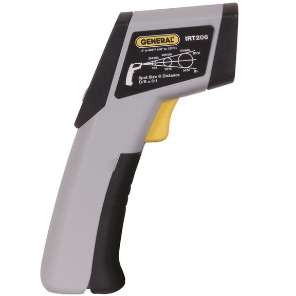 General, GTIIRT206, Tools Heat-seeker Infrared Thermometer, 1 Each, White