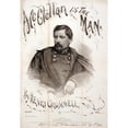 thumbnail image 1 of General George B. Mcclellan. 'Mcclellan Is The Man' History (18 x 24), 1 of 2