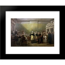 General George Washington Resigning his Commission 20x24 Framed Art Print by John Trumbull