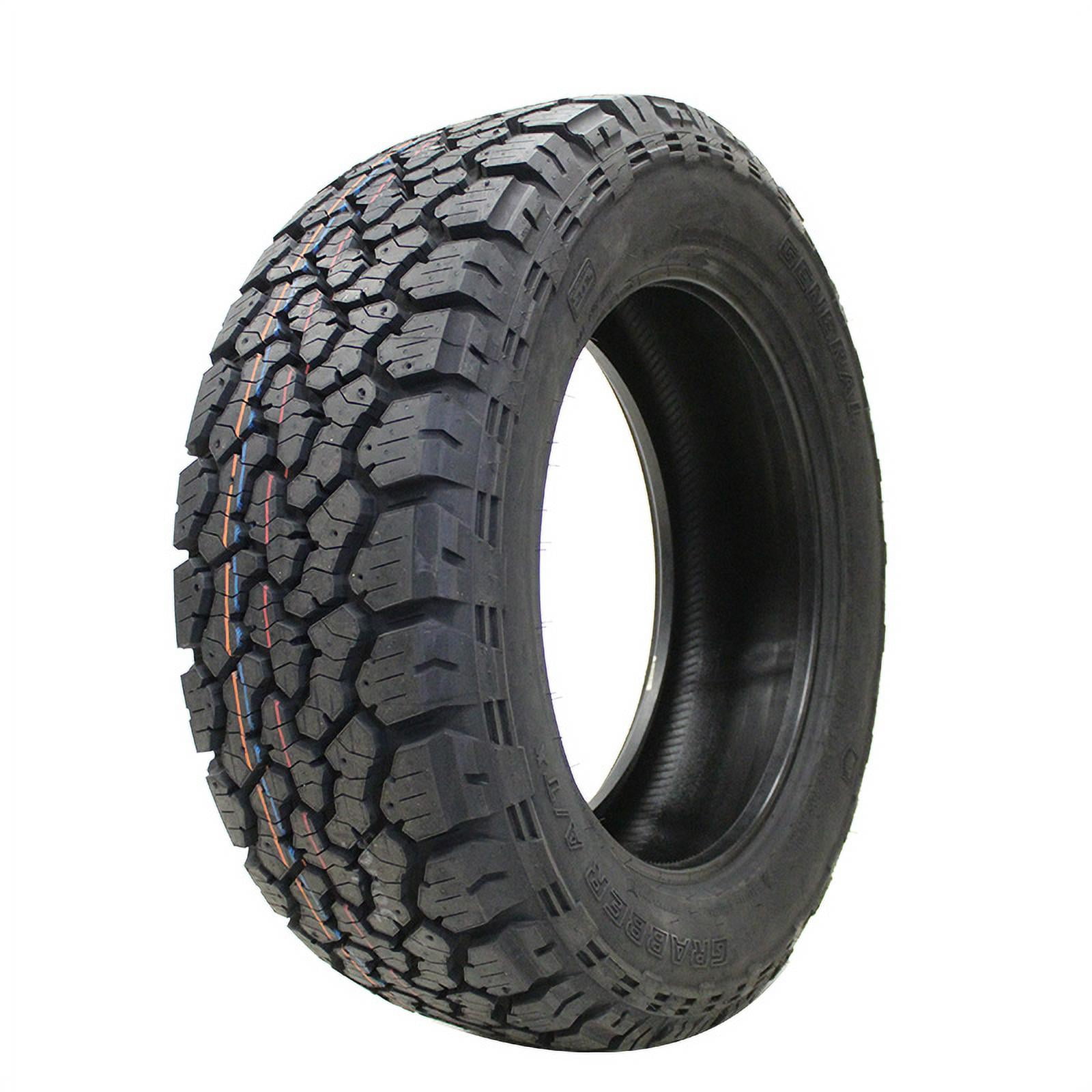 General Grabber A/T X 275/65R18 123 S Tire Fits: 2019-23 Chevrolet Silverado 1500 LT Trail Boss, 2004-08 Ford F-150 FX4
