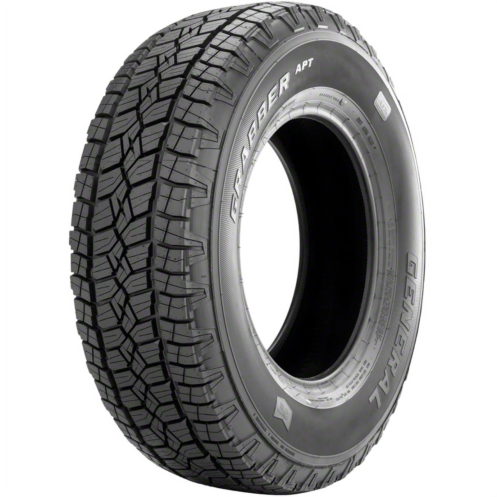 General Grabber APT 275/70R18 125 S Tire Fits: 2019-23 Ram 1500 Rebel, 2020-23 GMC Sierra 2500 HD AT4 Simolary simolary.com