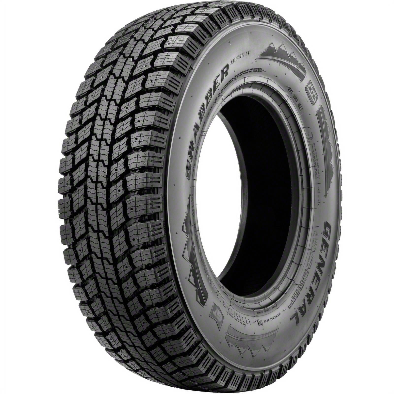 General Grabber Arctic LT Winter LT245/75R16 120/116R E Light Truck Tire Fits: 2000-04 Ford F-150 Lariat, 1994-2002 Dodge Ram 2500 Base