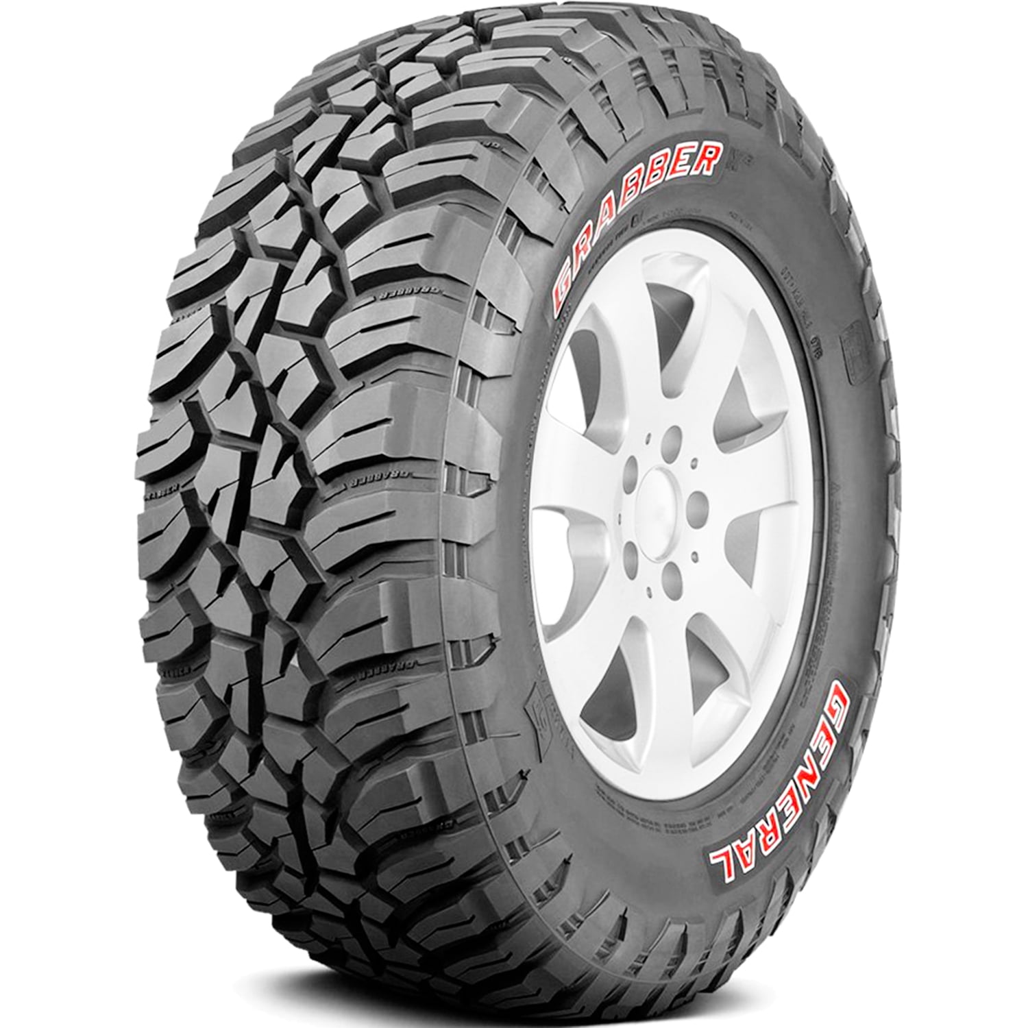General Grabber X3 35X12.50R17 111Q C 6 Ply m/t mud Light Truck Tire ...