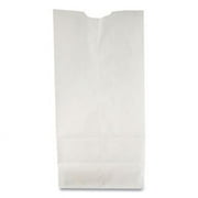 General Grocery Paper Bags, 30 Lbs Capacity, #2, 4.31"w X 2.44"d X 7.88"h, White, 500 Bags