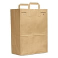 thumbnail image 1 of General 88885 12 in. x 7 in. x 17 in. Grocery Paper Bags - 1/6 BBL, Kraft (300-Piece), 1 of 2