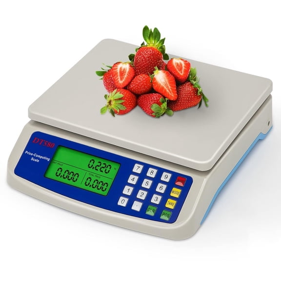 General High Precision Digital Food Scale, 66Lb Capacity 0.2Oz Accuracy, LCD Display Auto Zero & Power Off Safe Battery Kitchen Scale