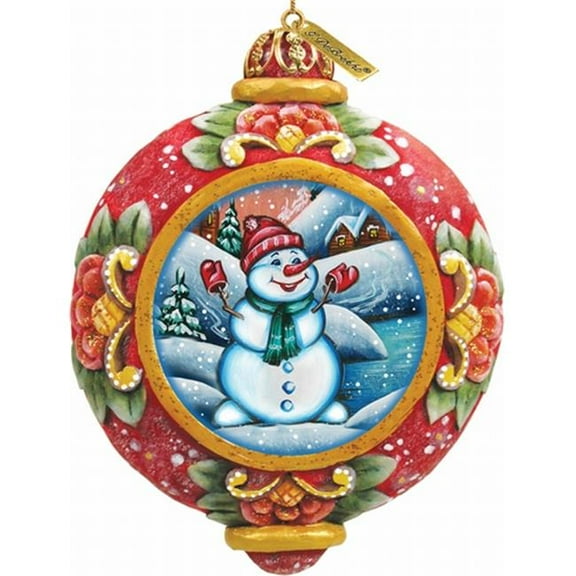 General Holiday Snowman Ornament 4.5 in.