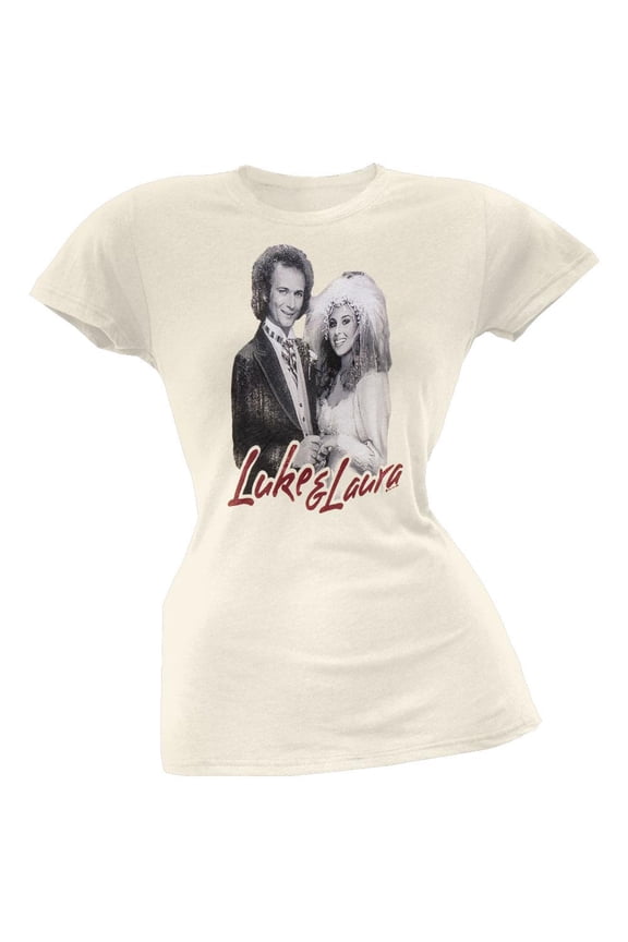 - Luke And Laura Juniors T-Shirt - Small