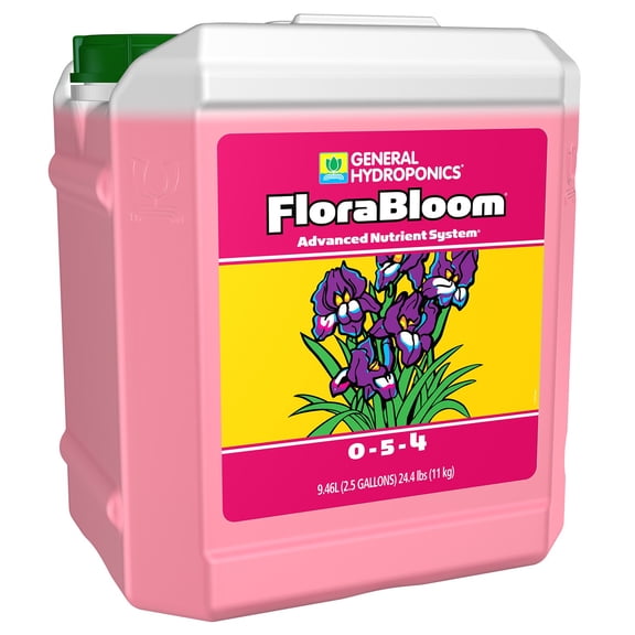 General Hydroponics Flora Bloom 2.5 Gallon 2.5G - flower booster florabloom
