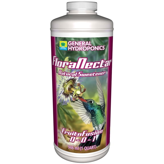 General Hydroponics Flora Nectar Fruit-n-Fusion Sweetener Fertilizer, 1-Quart