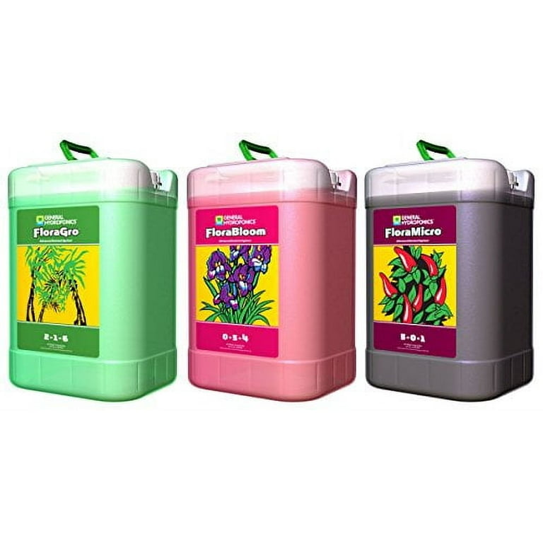 General Hydroponics Flora Series 6 Gallons: FloraGro