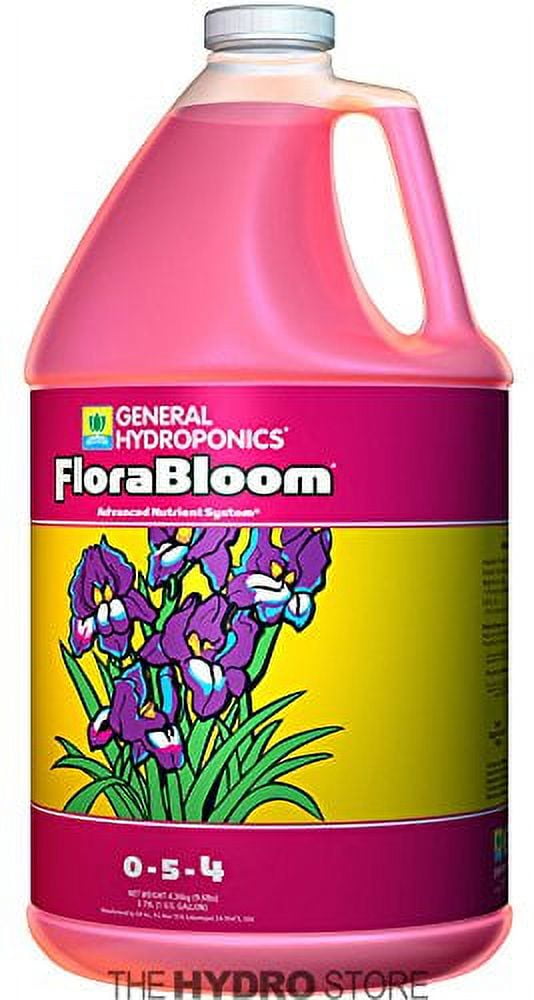General Hydroponics FloraBloom 1 Gallon -flora gro series GH /#B4G341TG ...