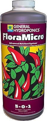 FloraMicro 1 Litre GHE – Engrais Hydroponique 3 Parties Pour Plantes