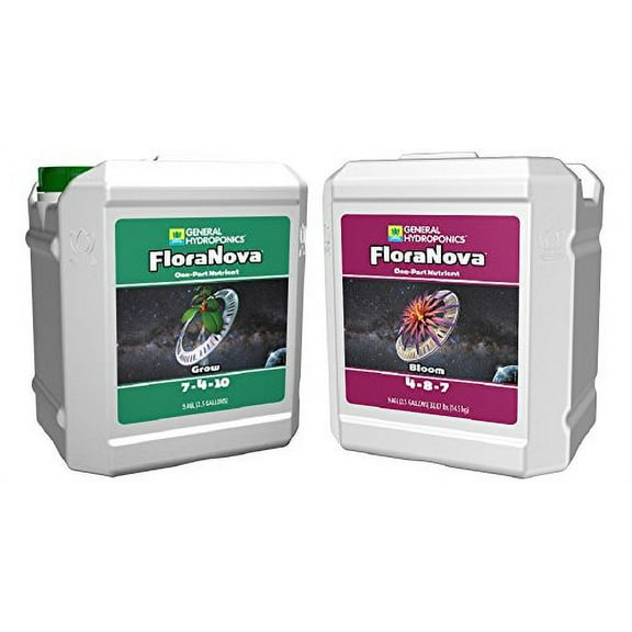 General Hydroponics FloraNova Bundle (FloraNova Grow 2.5G + FloraNova Bloom 2.5G)