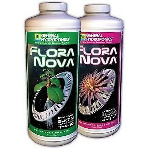 General Hydroponics FloraNova Combo Kit: Gro and Bloom (1 Quart)