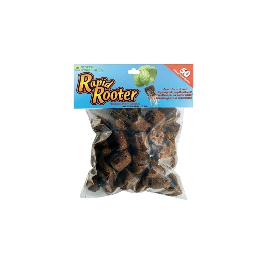 General Flash Accessory General Hydroponics GH3253 Rapid Rooter Replacement Plugs 50 Count ...