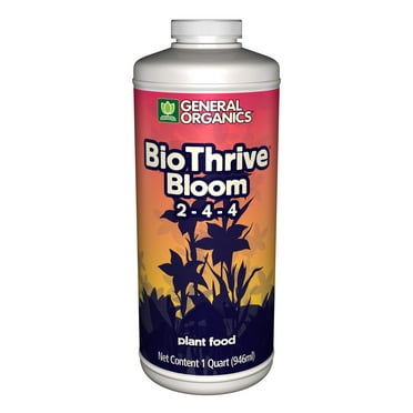 General Hydroponics General Organics BioThrive Bloom, Quart
