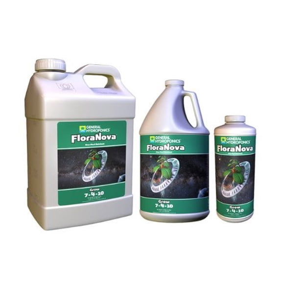 General Hydroponics HGC718805 FloraNova Grow One-Part Nutrient 1-Gallon