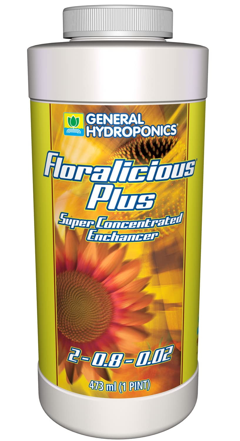 General Hydroponics HGC732209 Floralicious Plus Vitality Enhancer Plant Nutrient Pint