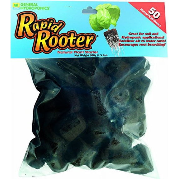 General Hydroponics Rapid Rooter Replacement Plugs 50 count