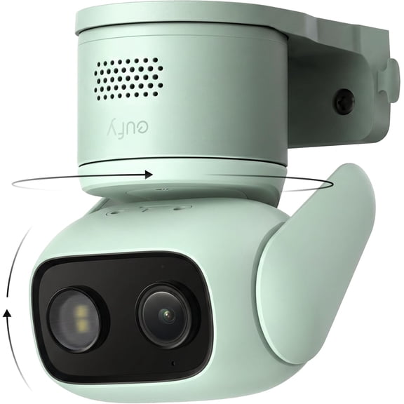 General Indoor/Outdoor Camera C31, IP66, Spotlight-Free Color Night Vision,360° Coverage Pan and Tilt, AutoTracking,AI Human/Vehicle/Pet/Cry Detection,24/7 Recording,Green (No Subscription)