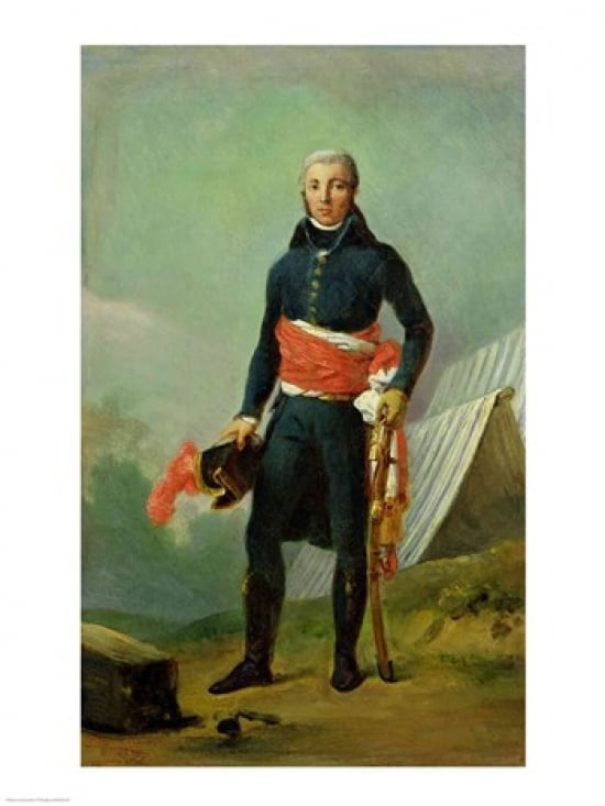 General Jean-Victor Moreau Canvas Art - Francois Gerard (18 x 24)