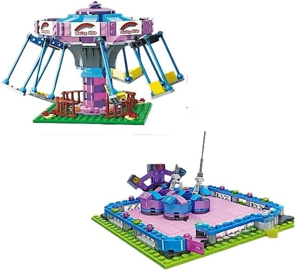 General Jim's City Amusement Park Piece Modular Building Block