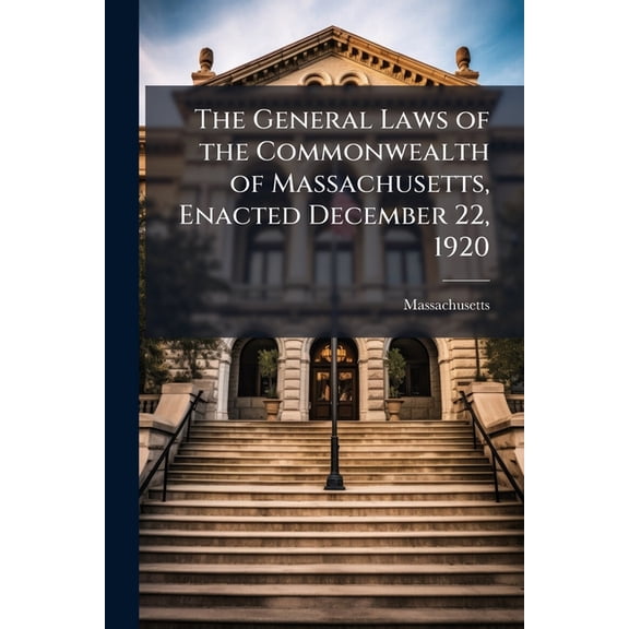 The General Laws of the Commonwealth of Massachusetts, Enacted December 22, 1920 : To Take Effect January 1, 1921, With the Constitution of the United States, the Constitution of the Commonwealth and the Rearrangement Thereof and Tables Showing the Disposi (Paperback)