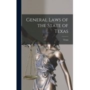 General Laws of the State of Texas Hardcover