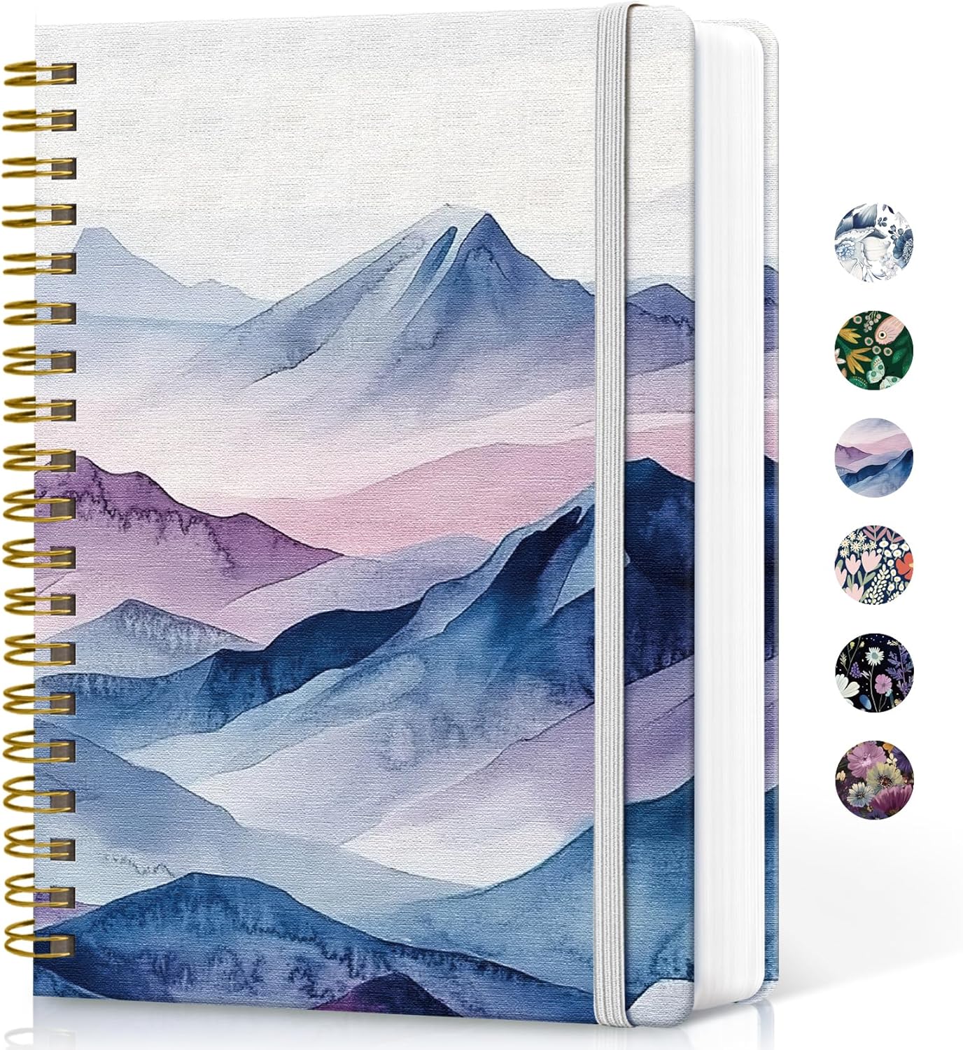 General Lined Spiral Notebook Journal for Work, 300 Pages Thick B5 (7.1"x10") College Ruled Journal for Women & Writing, Hardcover Notebook for Note Taking, Perfect for Office Home School,