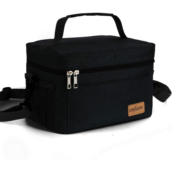 General Lunch Bag for Men/Women, Insulated Reusable Lunch Box Leakproof ...