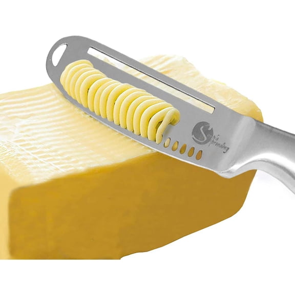 General Magic Butter Knife Spreader and Curler - Complete Your Kitchen Knives Set, Curl Your Butter with Ease 3 Different Ways