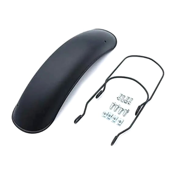General Metal Motorcycle Front Shielding Protector Retro Mudguard Cover Quick Installation Easy to Use for CG125 Bikes