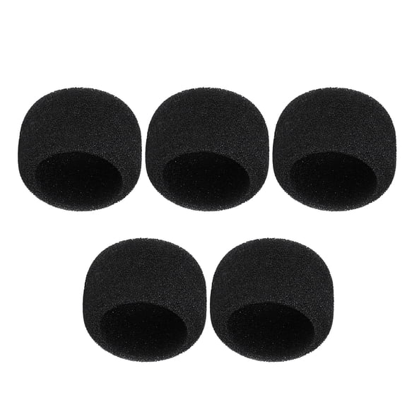General Microphone Windscreen Black Sponge Cover Strong Microphone Foam Cover Simple Installation for SM57