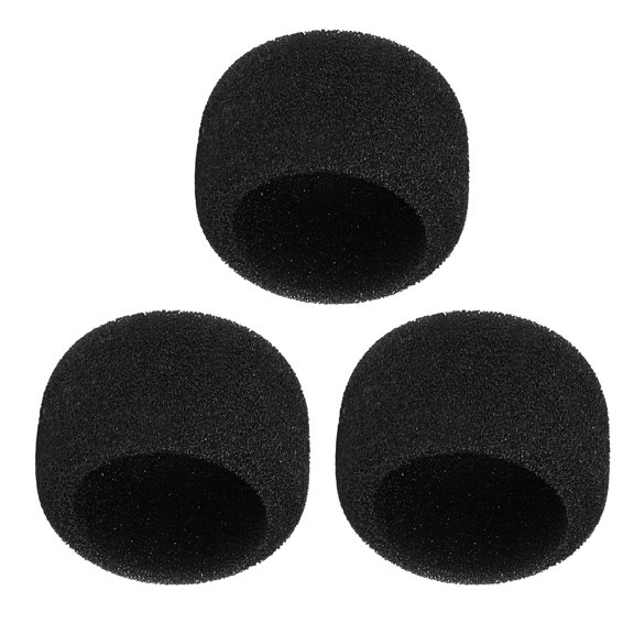 General Microphone Windscreen Black Sponge Cover Strong Microphone Foam Cover Simple Installation for SM57