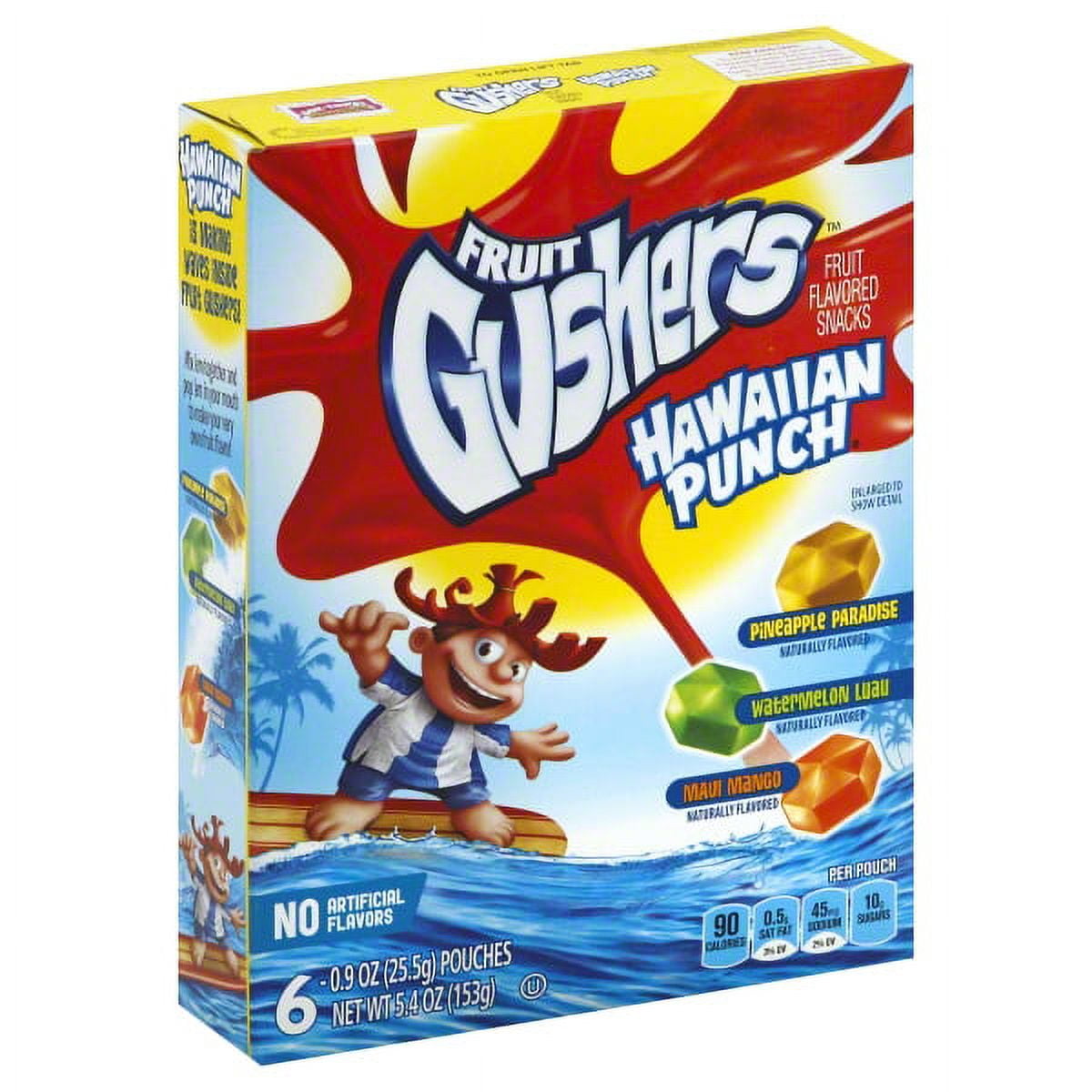 General Mills Bc Hawaiian Punch Gushers Fruit Snacks