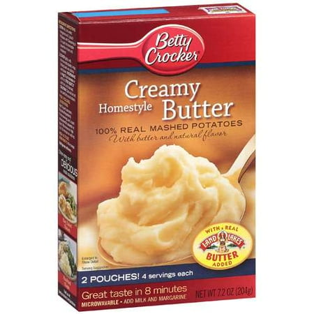 General Mills Betty Crocker Mashed Potatoes, 7.2 oz