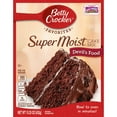 thumbnail image 1 of General Mills Betty Crocker Super Moist Cake Mix, 18.25 oz, 1 of 5