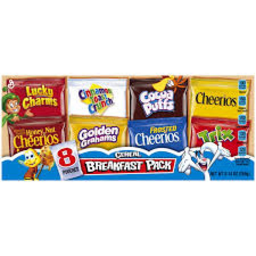 General Mills Breakfast Cereal Pack (Pack of 18)