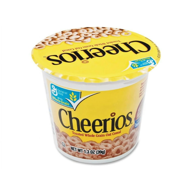 Cheerios Breakfast Cereal, Single-Serve 1.3 oz Cup, 6/Pack Cheerios Breakfast Cereal, Single-Serve 1.3 oz Cup, 6/Pack