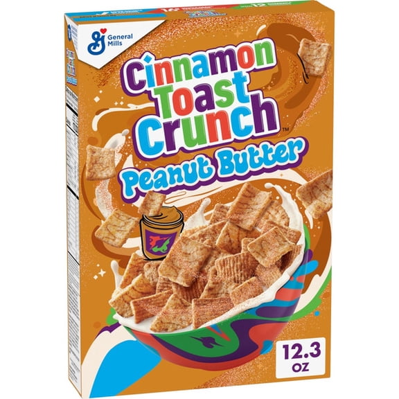 General Mills Cinnamon Toast Crunch Peanut Butter Cereal