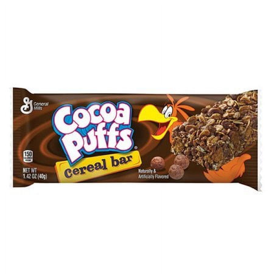 General Mills Cocoa Puff Cereal Bars, 1.42 Oz | 24 Pack