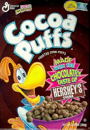 General Mills Cocoa Puffs  Frosted Corn Puffs, 13.75 oz
