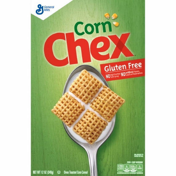 General Mills Corn Chex Gluten Free Cereal 12 oz. (Pack of 4)