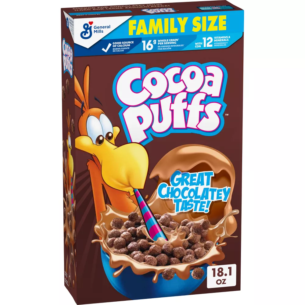 General Mills Family Size Cocoa Puffs Cereal Walmart Business Supplies