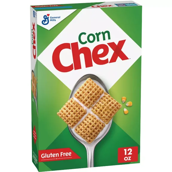 General Mills Family Size Corn Chex Cereal - 18oz, Corn Chex Cereal, General Mills Cereal, 18oz Cereal, Gluten Free Cereal, Family Size Cereal
