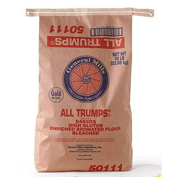 General Mills Gold Medal All Trumps High Gluten Flour, 50 Pound