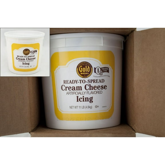 General Mills Gold Medal Ready To Spread Cheese Cream Icing, 11 Pound -- 2 per case.